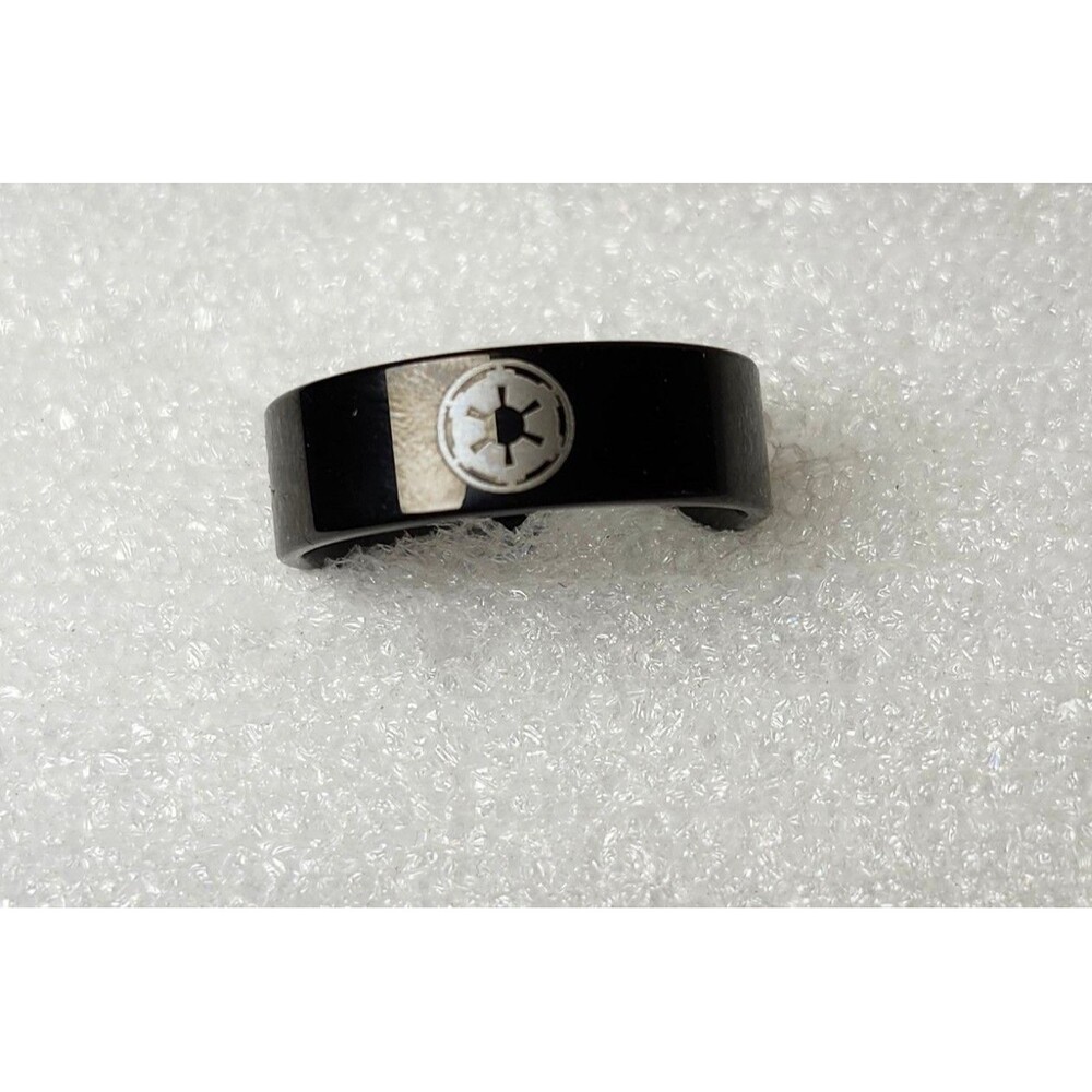 Black Tungsten Carbide Size 12.5 Ring